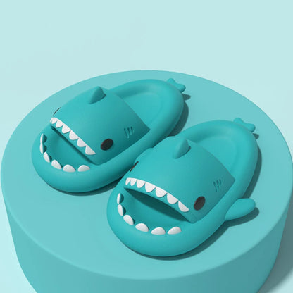 Kids Shark Slippers - Non-slip Cartoon Sandals for Boys & Girls - Comfortable Home & Beach Slides