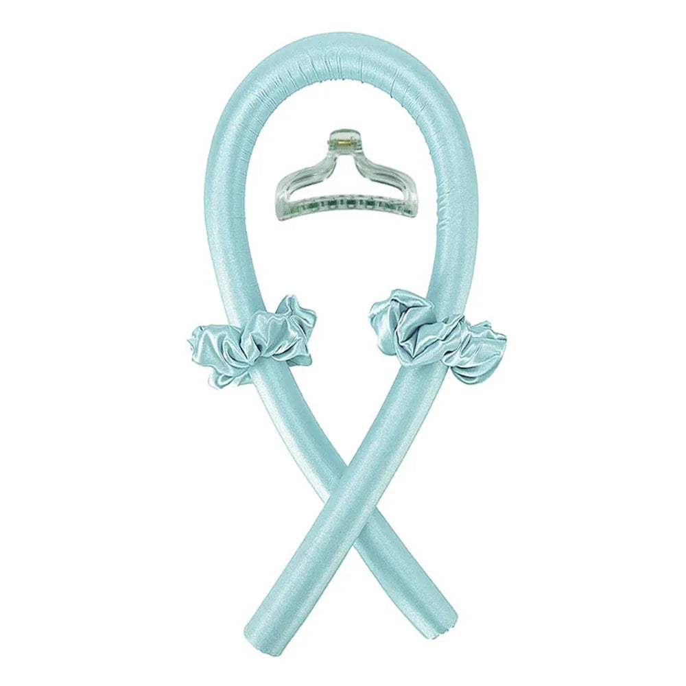 Heatless Silk Curling Rod Headband for Effortless Curls - Ideal for Sleepovers, Travel & Lazy Hair Days