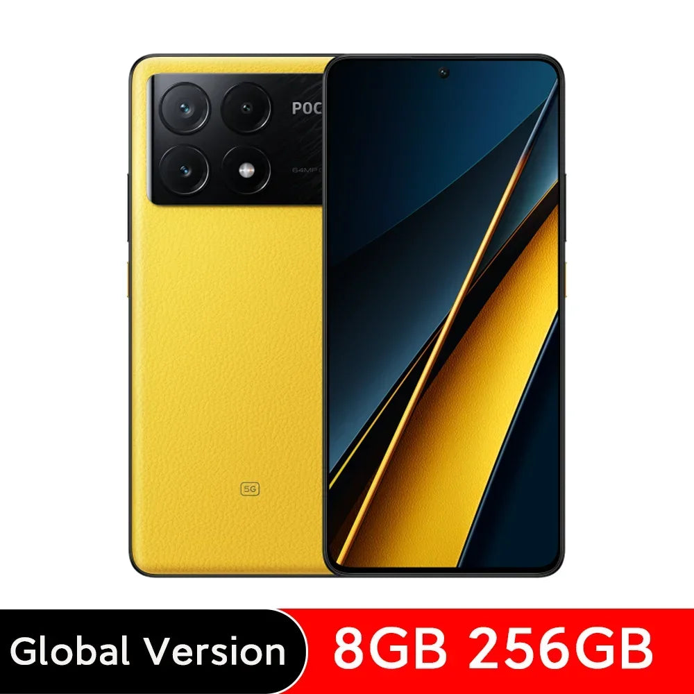 POCO X6 Pro 5G Smartphone for Gamers - Dimensity 8300-Ultra, 6.67" AMOLED, 64MP Camera, 67W Turbo Charging