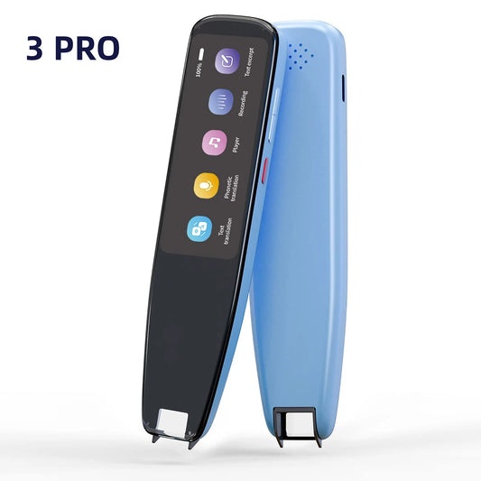 Scan Reader Pen 3 PRO - Smart Voice Translator for Dyslexia & Autism, 112 Languages, Instant Reading Aid