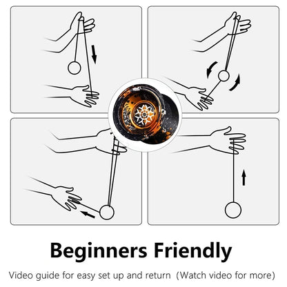 Professional Metal Yoyo for Kids & Adults - High Speed Unresponsive Alloy Aluminum with 10 Ball Bearings