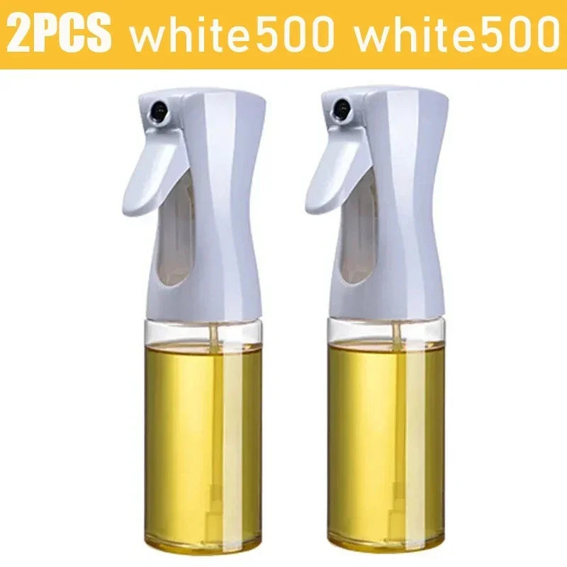 Oil Spray Bottle – 200/300/500ml Olive Oil & Vinegar Dispenser for Cooking, Baking, and Camping