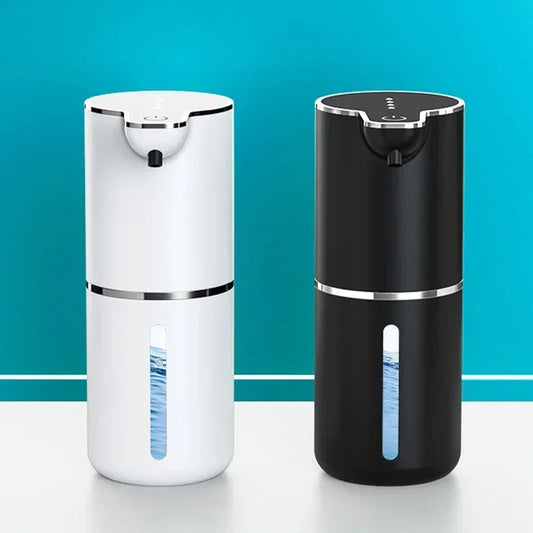 Automatic Waterproof Foam Soap Dispenser for Home & Kitchen - 350ml Rechargeable, Adjustable Foam, Type C