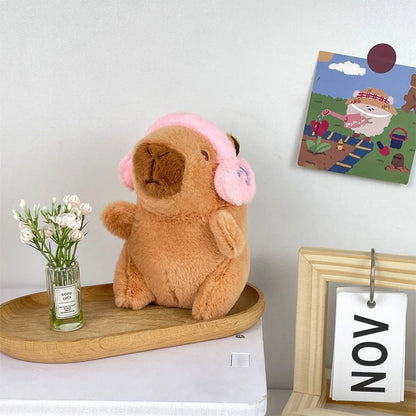 Cute Capybara Plush Toy with Wings - Small Stuffed Animal for Kids' Birthdays and Parties