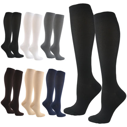 Varicose Veins Compression Socks for Golf, Rugby, Running, Hiking, Travel & Driving - Unisex Anti-Fatigue Support