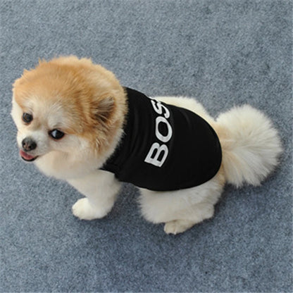 Summer Security Vest for Small Dogs – Chihuahua, Yorkshire & Cats – Lightweight T-Shirt Costume