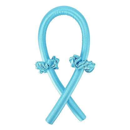 Heatless Silk Curling Rod Headband for Effortless Curls - Ideal for Sleepovers, Travel & Lazy Hair Days