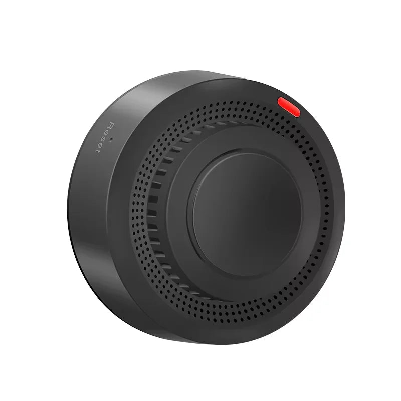 Tuya Smart WiFi Smoke Detector for Home Safety - 85dB Alarm, Smartlife APP Control, Fire Protection System