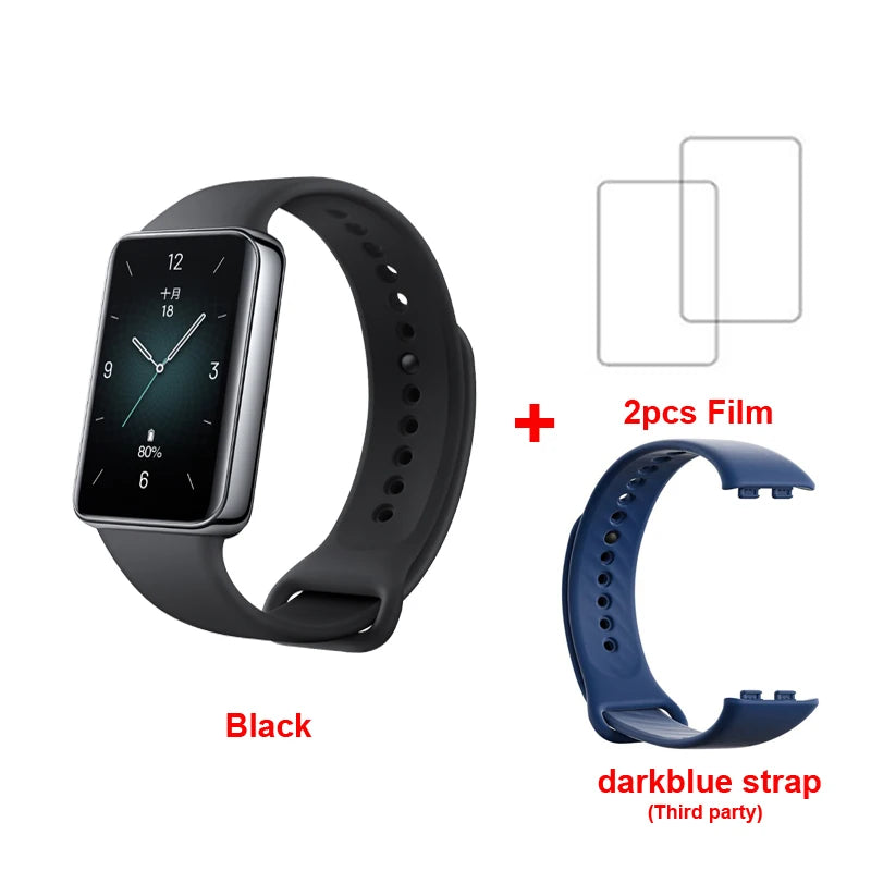 Honor Band 9 Smart Band for Fitness Enthusiasts | 1.57" AMOLED, All-Day Blood Oxygen & Heart Rate Monitoring, 2 Weeks Battery Life