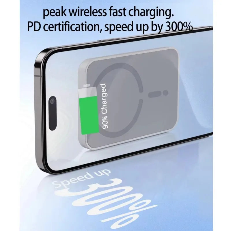 100W Magnetic Wireless Car Charger & Phone Holder for iPhone 16/15/14/13/12 Pro Max - Fast Air Outlet Charging Station