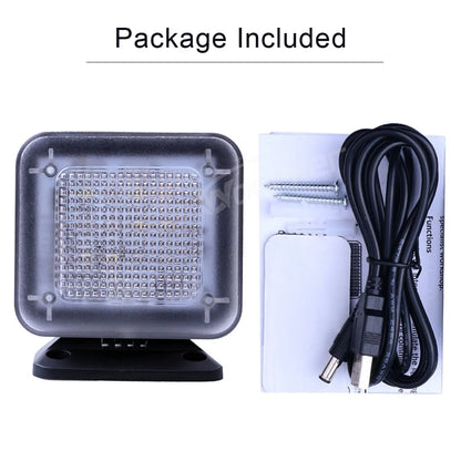 LED Fake TV Simulator for Home Security - USB Powered Anti-Burglar Device with Timer for Apartments and Dorms