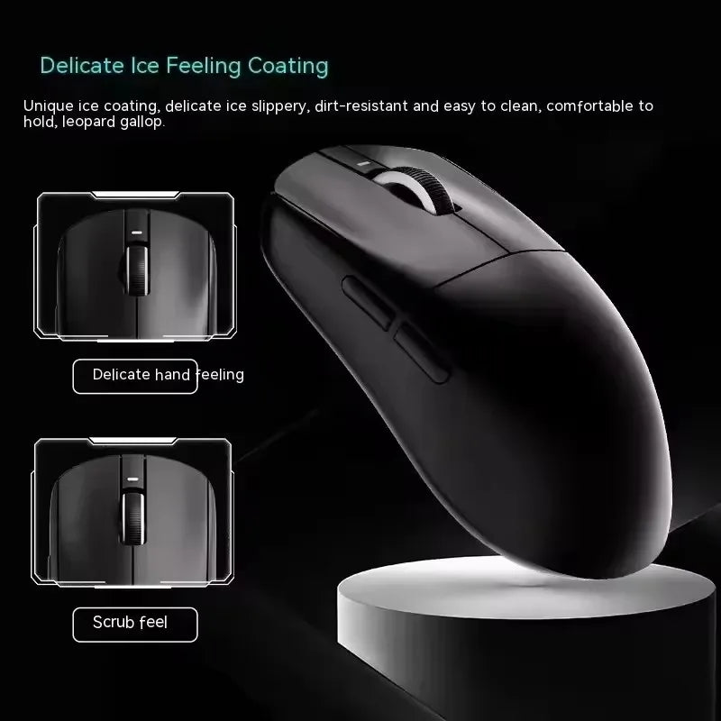 ATK VXE Dragonfly R1 E-Sports Mouse - Lightweight, Ergonomic, 3-Mode Bluetooth, Long Battery Life for Gamers