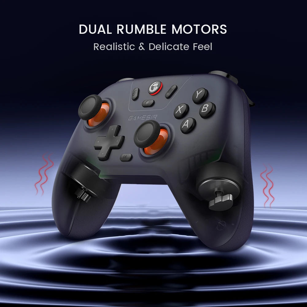 GameSir Nova Lite Wireless Controller for Nintendo Switch, iPhone, Android, and PC - Bluetooth Gamepad with Hall Effect Technology
