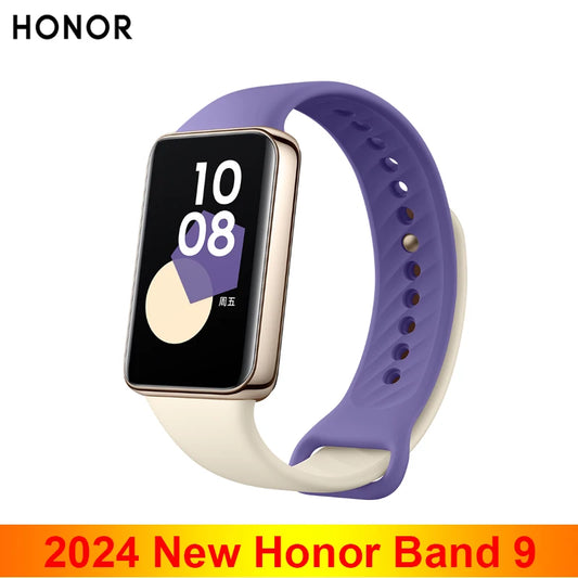 Honor Band 9 Smart Band for Fitness Enthusiasts | 1.57" AMOLED, All-Day Blood Oxygen & Heart Rate Monitoring, 2 Weeks Battery Life