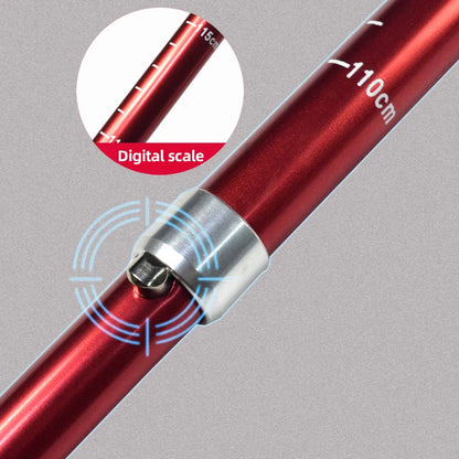 Outdoor Foldable Trekking Pole for Seniors - Portable Hiking Stick, Telescopic Design, Easy to Pack for Camping Adventures