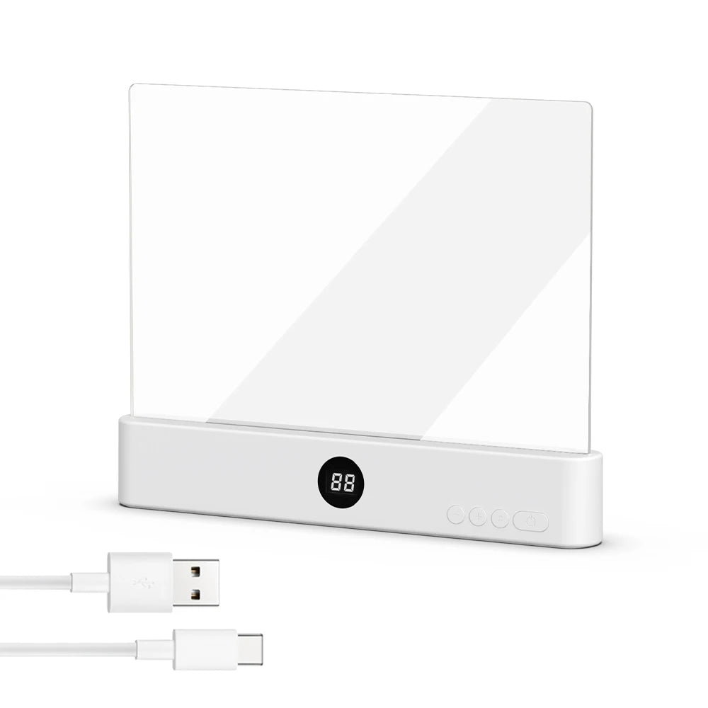 LED Reading Light for Students - Eye Protection, Night Vision, USB Charging Book Lamp for Indoor Use