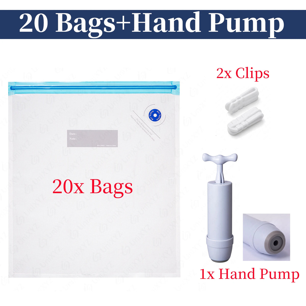 3D Printer Filament Storage Bag - Humidity Resistant Vacuum Sealing Bags for PLA, ABS, PETG - Keep Filament Dry and Fresh