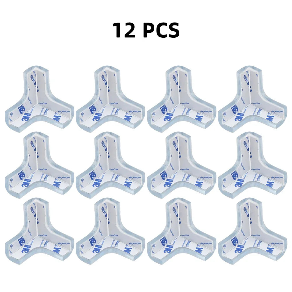 Baby Corner Protectors - Silicone Edge Guards for Safe Homes, Clear Furniture Bumpers for Child Safety
