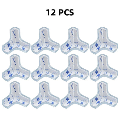 Baby Corner Protectors - Silicone Edge Guards for Safe Homes, Clear Furniture Bumpers for Child Safety
