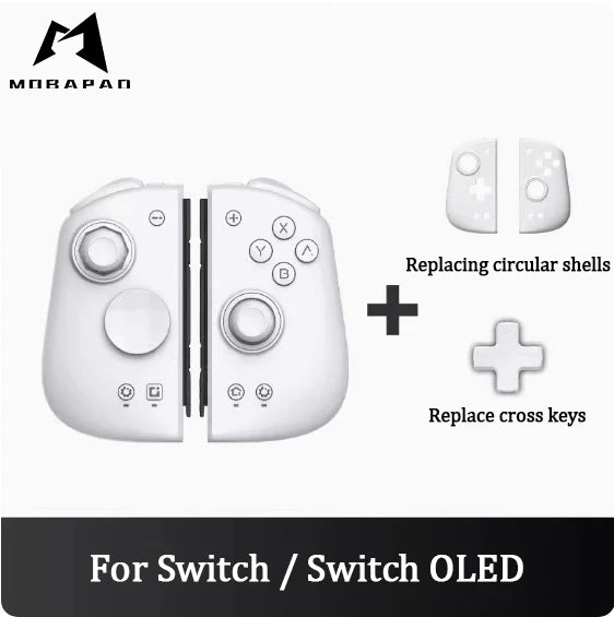 Mobapad M6s Adjustable Joystick Controller for Nintendo Switch - Hall Effect, HD Vibration, 6-Axis Gyro JoyPad