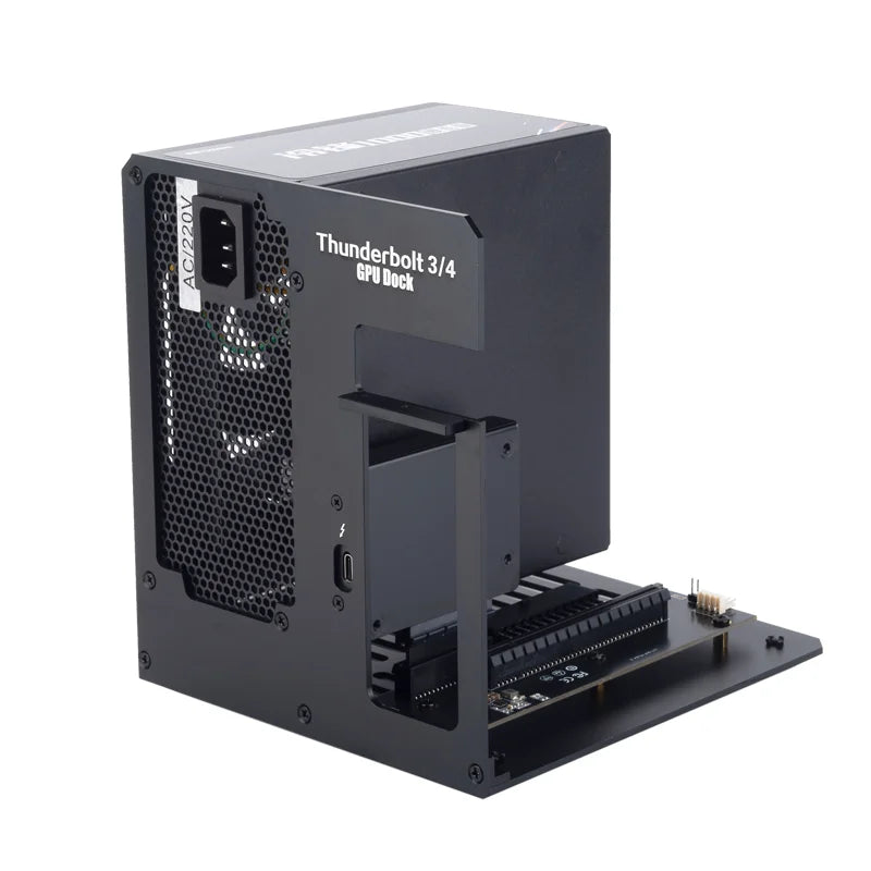External PCIe Graphics Card Bracket for Thunderbolt 3/4 - Compatible with 7900XT & RTX 4090, Supports ATX Power Supply