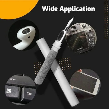 2-in-1 Earphone Cleaning Kit for AirPods Pro & 3 - Brush & Pen Tools for Headphones & Earbuds
