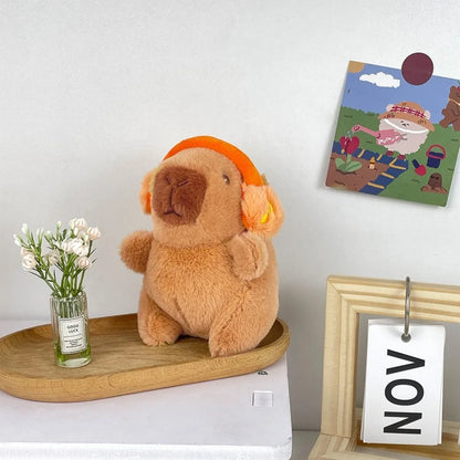 Cute Capybara Plush Toy with Wings - Small Stuffed Animal for Kids' Birthdays and Parties