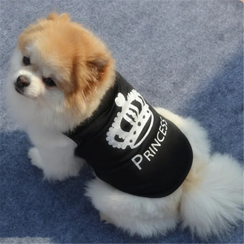 Summer Security Vest for Small Dogs – Chihuahua, Yorkshire & Cats – Lightweight T-Shirt Costume