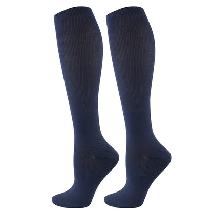 Varicose Veins Compression Socks for Golf, Rugby, Running, Hiking, Travel & Driving - Unisex Anti-Fatigue Support