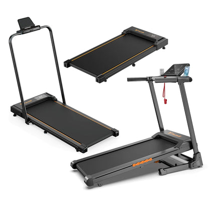 Formill Foldable Treadmill for Home Fitness – Low Noise, Incline & Handrail Options | EU Warehouse