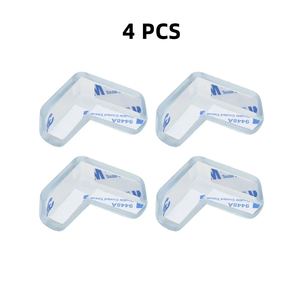 Baby Corner Protectors - Silicone Edge Guards for Safe Homes, Clear Furniture Bumpers for Child Safety