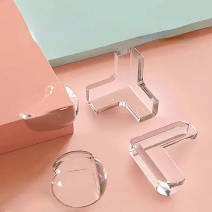 Baby Corner Protectors - Silicone Edge Guards for Safe Homes, Clear Furniture Bumpers for Child Safety