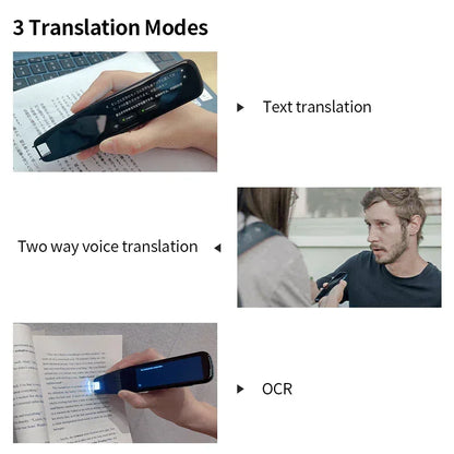 Scan Reader Pen 3 PRO - Smart Voice Translator for Dyslexia & Autism, 112 Languages, Instant Reading Aid