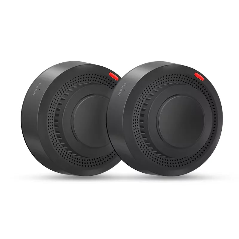 Tuya Smart WiFi Smoke Detector for Home Safety - 85dB Alarm, Smartlife APP Control, Fire Protection System