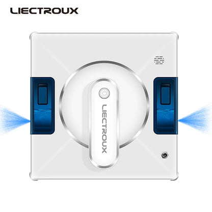 Robot Window Cleaner for Home - Liectroux YW509, Smart Vacuum with 4-Way Water Spray & Memory Function