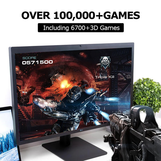 New Hyperspin Portable Game Hard Drive - 100,000+ Retro Games for PS4/PS3/PS2/Wii/Wii U/Sega/N64/Windows 7/8/10