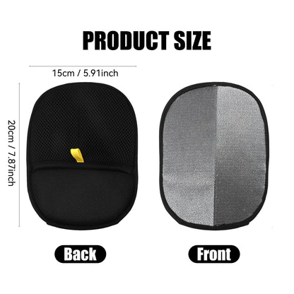 Double-Sided Pet Grooming Gloves for Easy Fur Removal from Carpets and Furniture