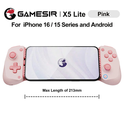 GameSir X5 Lite Mobile Gaming Controller for iPhone 15/16, iPad Mini, Android Tablets – Ultimate Gaming Experience