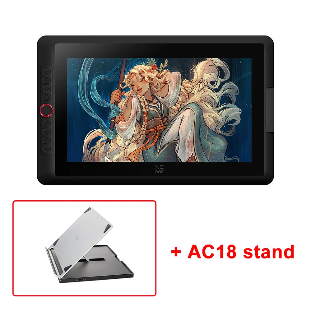 XPPen Artist 15.6 Pro V2 Drawing Tablet for Digital Artists - 16K Pressure Levels, Graphic Monitor for Animation & Art Design