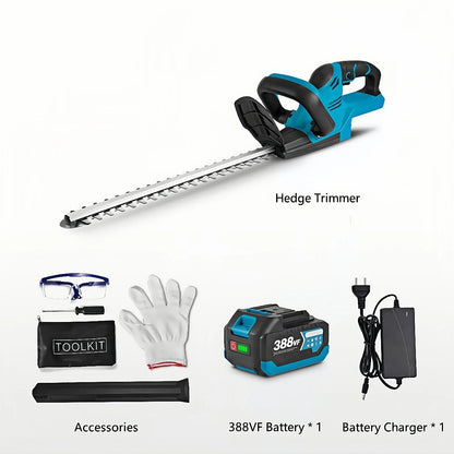 2000W Electric Hedge Trimmer for Makita 18V Battery - 15000 RPM Lawn & Garden Pruning Tool