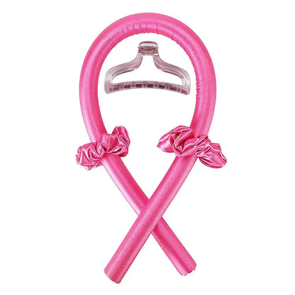 Heatless Silk Curling Rod Headband for Effortless Curls - Ideal for Sleepovers, Travel & Lazy Hair Days