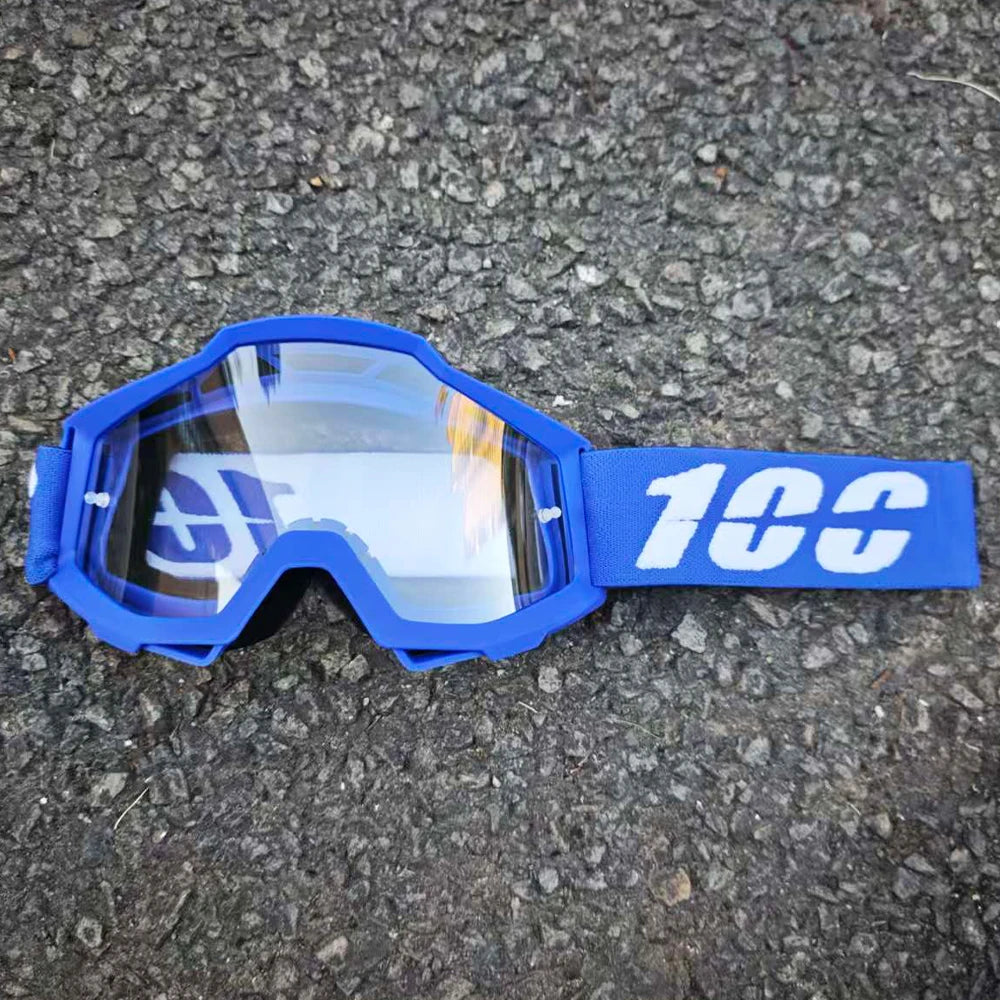 MX Off-Road Goggles for Dirt Bike Racing - Dustproof & Windproof with Durable PC Lens