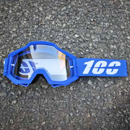 MX Off-Road Goggles for Dirt Bike Racing - Dustproof & Windproof with Durable PC Lens