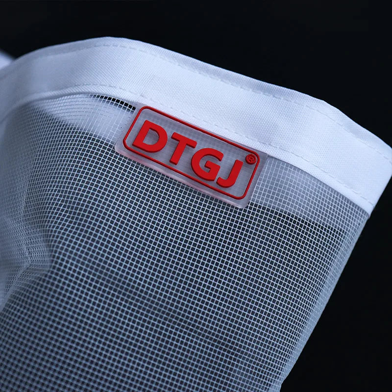 DTGJ Magnetic Door Screen for Large Sliding Glass Doors - Custom Size White Mosquito Net with Automatic Closing for Summer Insect Protection