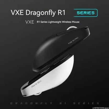 ATK VXE Dragonfly R1 E-Sports Mouse - Lightweight, Ergonomic, 3-Mode Bluetooth, Long Battery Life for Gamers