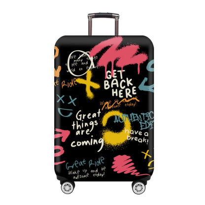 Luggage Cover for 18-32 Inch Suitcases - Stretch Fabric Baggage Protector & Dust Case Travel Organizer