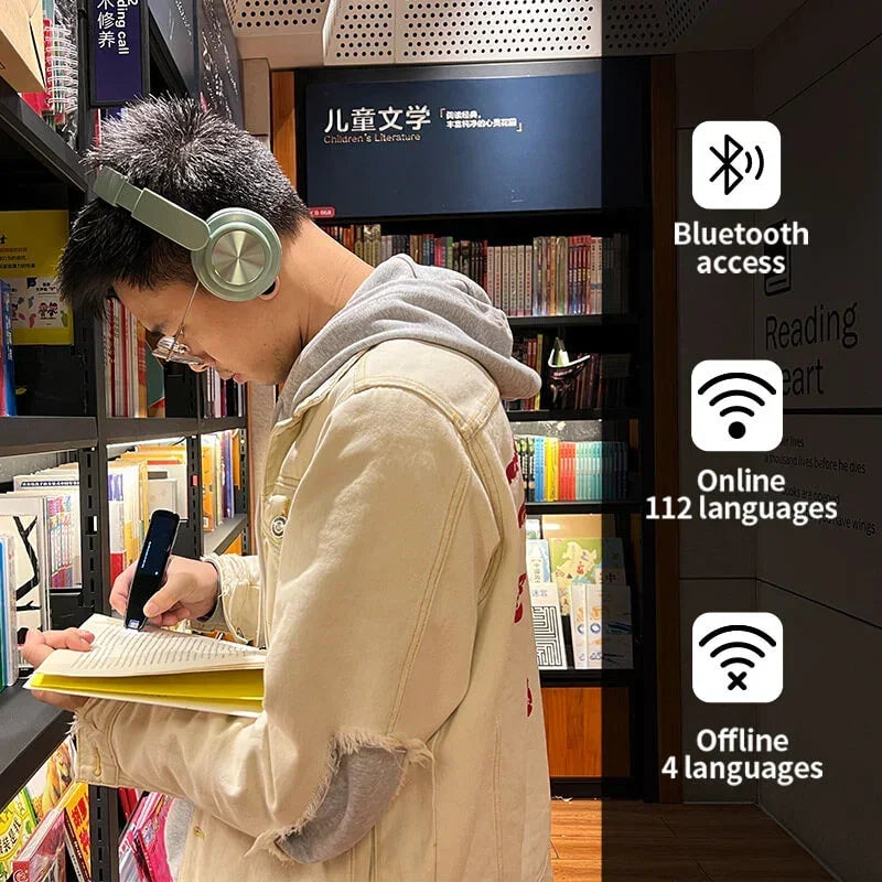 Scan Reader Pen 3 PRO - Smart Voice Translator for Dyslexia & Autism, 112 Languages, Instant Reading Aid