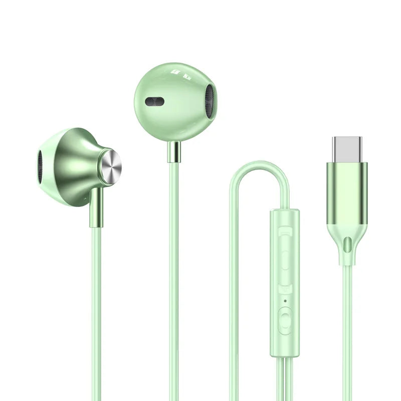 Samsung HiFi Surround Sound Wired Earbuds for Galaxy S24 S23 S22 Ultra - USB-C & 3.5mm with In-line Control