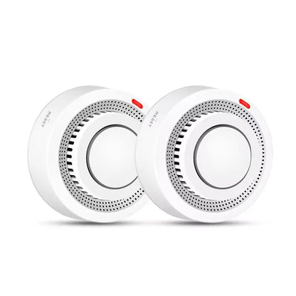 Tuya Smart WiFi Smoke Detector for Home Safety - 85dB Alarm, Smartlife APP Control, Fire Protection System