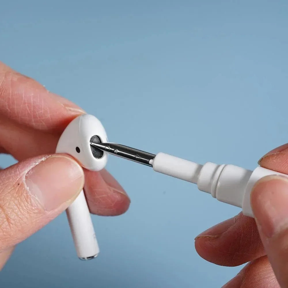 2-in-1 Earphone Cleaning Kit for AirPods Pro & 3 - Brush & Pen Tools for Headphones & Earbuds